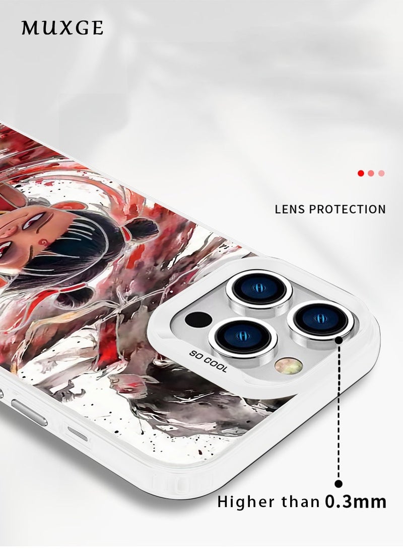 MUXGE iPhone 16 Plus Case with Mythical Nezha Sea Rebellion Design - Image 2